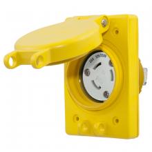 Hubbell Wiring Device-Kellems HBL69W08 - WTGHT RECEP, NON-NEMA, 30A, 125/250V