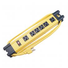 Hubbell Wiring Device-Kellems HBL6PS350YL - SPD STRP, 6 RCPT, 350 J, YELLOW, 6'