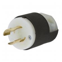 Hubbell Wiring Device-Kellems HBL7102C - LKG PLUG, 20A 250V, L2-20P, B/W