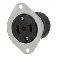 Hubbell Wiring Device-Kellems HBL7489 - LKG FL-REC,MIDGET,15A 125/250V,ML-3R,COV