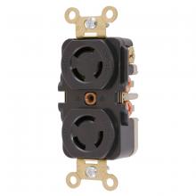 Hubbell Wiring Device-Kellems HBL7580 - LKG DUP RCPT,MGT,3P3W,10A250V/15A 125V