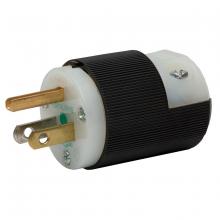 Hubbell Wiring Device-Kellems HBL8215C - PLUG, HG, 15A 125V, 5-15P, B/W