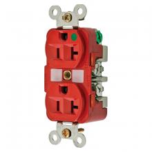 Hubbell Wiring Device-Kellems HBL8300RMRI - MRI RCPT, HG, 20A 125V, 5-20R, RD