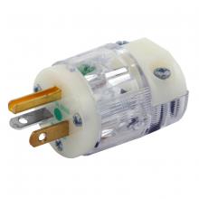 Hubbell Wiring Device-Kellems HBL8315CT - PLUG, HG, 20A 125V, 5-20P, CLR
