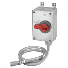Hubbell Wiring Device-Kellems HBLDS3SSMQR - DISC,3P 30A,UNFUSED,N4X,SS, 1 MTRQCK RCP