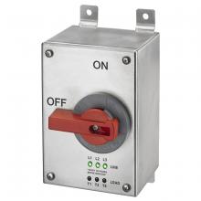Hubbell Wiring Device-Kellems HBLDS10SSP - DISCONNECT,UN-F,100A, 4X, SS, LED LIGHTS