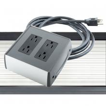 Hubbell Wiring Device-Kellems HBLFMPUU10A - ON FLR KIT,5-15R USB,10'C,1'2'3'