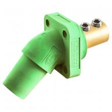 Hubbell Wiring Device-Kellems HBLFRAGN - SINGLEPOLE, 300/400A ANG REC, SCRW, GN