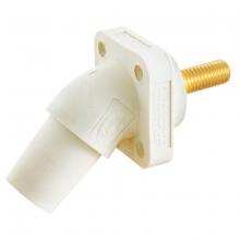 Hubbell Wiring Device-Kellems HBLFRASW - SINGLEPOLE, 300/400A ANG REC, STUD, WH
