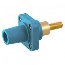 Hubbell Wiring Device-Kellems HBLFRSCEBL - SINGLEPOLE, 300/400A FEM EXTSTUD REC,BL