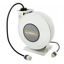 Hubbell Wiring Device-Kellems HBLI25143C15 - IND REEL, W/HBL5269C, 25' SJO, 14/3, WH