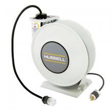 Hubbell Wiring Device-Kellems HBLI25123TL20 - IND REEL, W/HBL2313, 25' SJO, 12/3, WH