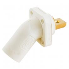 Hubbell Wiring Device-Kellems HBLMRABW - SINGLEPOLE, 300/400A ANG INLET, BUS, WH