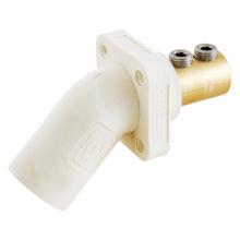 Hubbell Wiring Device-Kellems HBLMRAW - SINGLEPOLE, 300/400A ANG INLET, SCRW, WH