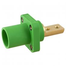 Hubbell Wiring Device-Kellems HBLMRB2GN - SINGLEPOLE, 400A MALE BUS 2 HOLE, GN