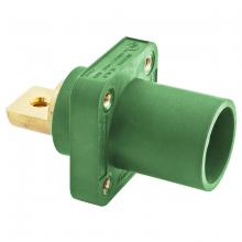 Hubbell Wiring Device-Kellems HBLMRBGN - SINGLEPOLE, 300/400A MALE BUS RECEP, GN