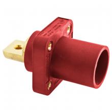 Hubbell Wiring Device-Kellems HBLMRBR - SINGLEPOLE, 300/400A MALE BUS RECEP, RED