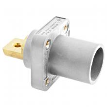 Hubbell Wiring Device-Kellems HBLMRBW - SINGLEPOLE, 300/400A MALE BUS RECEP, WH