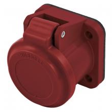 Hubbell Wiring Device-Kellems HBLNCAR - SINGLEPOLE, NON-MET COVER, RED