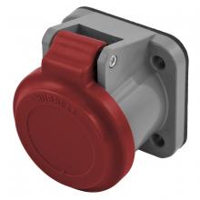 Hubbell Wiring Device-Kellems HBLNCR - SINGLEPOLE, NON-MET COVER, 300/400A, RED