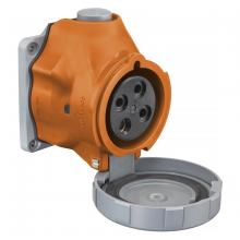 Hubbell Wiring Device-Kellems HBLS460R12W - PS,IEC,SW RECP,3P4W,60A 125/250V,4X/IP69
