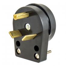 Hubbell Wiring Device-Kellems HBLTT30P - PLUG, 2P3W, 30A 125V,NEMA TT-30P,BK