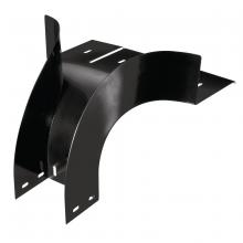 Hubbell Wiring Device-Kellems HBTRD4BK - WB,ACCS,RADIUSDOWN,4"TRAY,BLACK