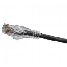 Hubbell Wiring Device-Kellems HC5EBK03 - P-CORD, NEXTSPEED,CAT5E,SLIM,BK,3FT