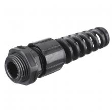 Hubbell Wiring Device-Kellems HJ1011BPK25 - JR CONN W/SPRL, .14-.20", 1/4", BK, 25PK