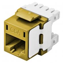 Hubbell Wiring Device-Kellems HJ6AGL25 - JACK, HJ6A, CAT6A, UNI, GL, 25PK