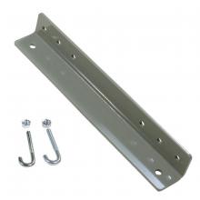Hubbell Wiring Device-Kellems HLX24G - CABLEMGT,LAD-RCK,WAL ANG SUP BKT,24"W,GY