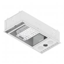 Hubbell Wiring Device-Kellems HRCB12PWHT - RECESS CEILING BOX,1'X2',WHT,W/POLE ADPT