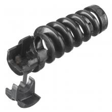 Hubbell Wiring Device-Kellems HS1002BPK25 - JR CORD CONN, SNAPIN, .28-.32", BK, 25PK