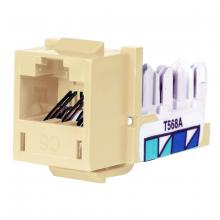 Hubbell Wiring Device-Kellems HXJ6TI25 - JACK, HXJ,CAT6,8POS,UNI A/B,TI,25PK