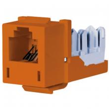 Hubbell Wiring Device-Kellems HXJUOR - JACK, HXJ,6POS,USOC,OR