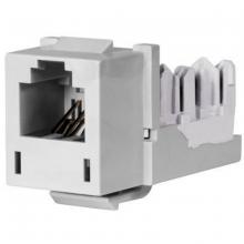 Hubbell Wiring Device-Kellems HXJUW - JACK, HXJ,6POS,USOC,WH