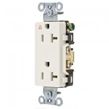 Hubbell Wiring Device-Kellems IG20DRWHI - COMM STYLE LINE S&B WIRED 20A IG DUP WH