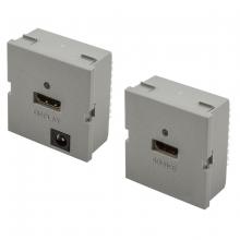 Hubbell Wiring Device-Kellems IMH110ST2GY - ISTATION MOD,HDMI,110,SET,ACTIVE,2U,GY