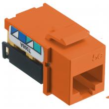 Hubbell Wiring Device-Kellems NSJ5EOR - JACK, NSJ,CAT5E,8POS,UNI,A/B,OR