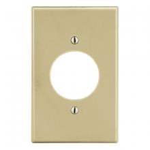 Hubbell Wiring Device-Kellems P720I - WALLPLATE, 1-G, 1.60" OPNG, IV