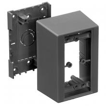 Hubbell Wiring Device-Kellems PDB12DBK - POLYTRAK BOX, 1-G, 2.44" DEEP, BLK