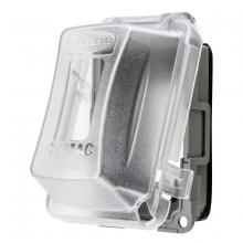 Hubbell Wiring Device-Kellems RW58300 - WP HOOD, 1G VERT, MULTI OPNG, BK,NS