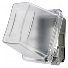 Hubbell Wiring Device-Kellems RW58350 - WP HOOD,DEEP, 1G VERT, GY,NS