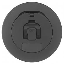 Hubbell Wiring Device-Kellems S1R4CVRBLK - S1R 4, COVER, BLACK POWDER COAT