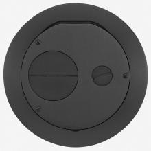 Hubbell Wiring Device-Kellems S1R6FFCVRBLK - S1R FRPT 6 FURNITURE FEED COVER BLACK