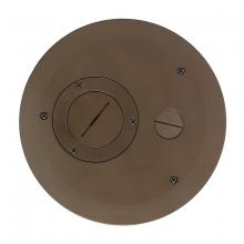 Hubbell Wiring Device-Kellems S1R8FFCVRBRZ - S1R FRPT 8 IN FURNITURE FEED CVR, BRONZE
