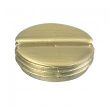 Hubbell Wiring Device-Kellems S1RPLUG075BRS - S1R 075INCH FF REPLACEMENT PLUG BRASS