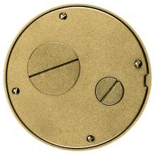Hubbell Wiring Device-Kellems S1SPFFTBRS - SUBPLATE, TILE FURN FEED, SYS 1, BRS