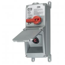 Hubbell Wiring Device-Kellems SE2730A - SWITCHED ENC, WITH HBL2730A