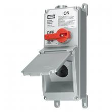 Hubbell Wiring Device-Kellems SEHBL3 - SWITCHED ENCLOSURE, HUBBELLOCK